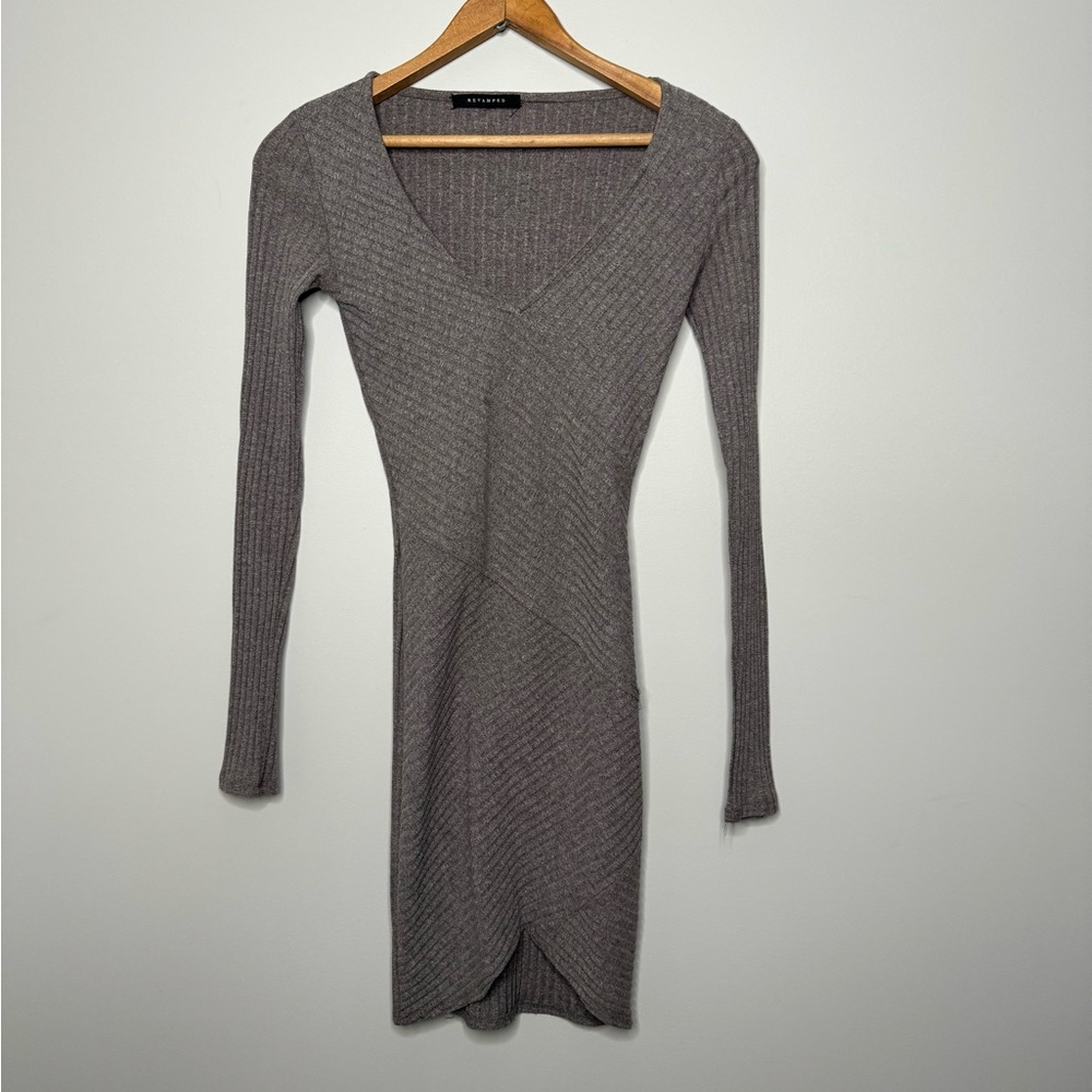 REVAMPED LONG SLEEVE MINI DRESS
